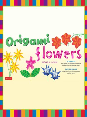 cover image of Origami Flowers Ebook